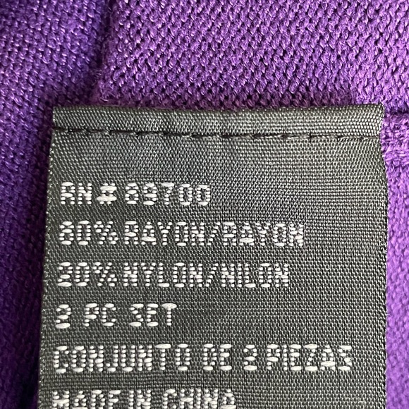 Lovely indigo, purple sweater dress by RK originals, extra large - Picture 4 of 7